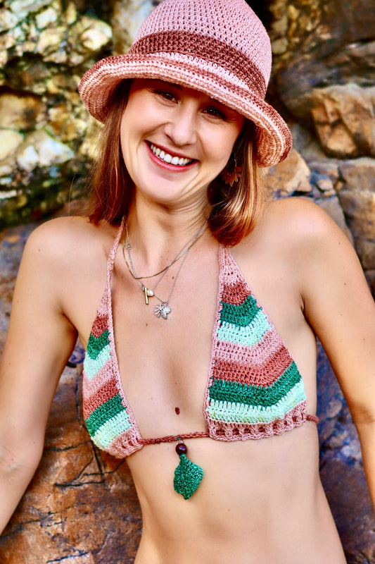 Breezy Crochet Bucket Hat