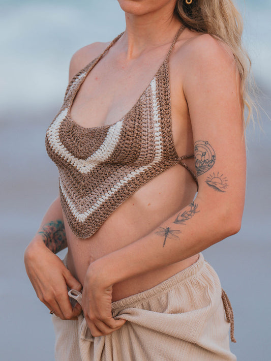 Driftwood Handmade Crochet Top