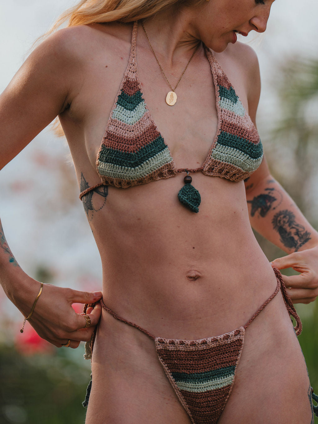 Fern Shade Handmade Crochet Bikini Set