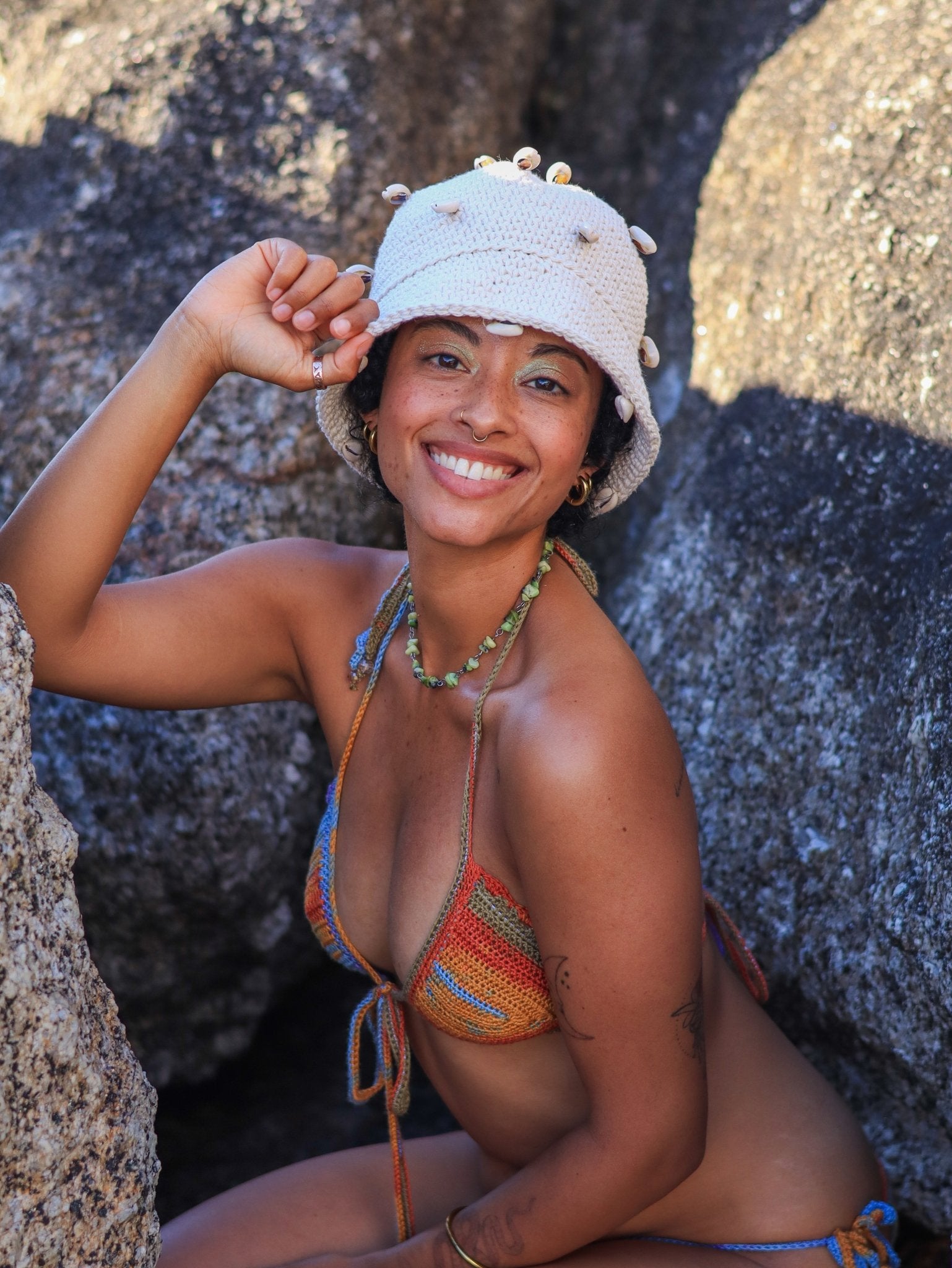 Crochet Skull Caps & Beach Hats – Handmade in Cape Town – HippyFish